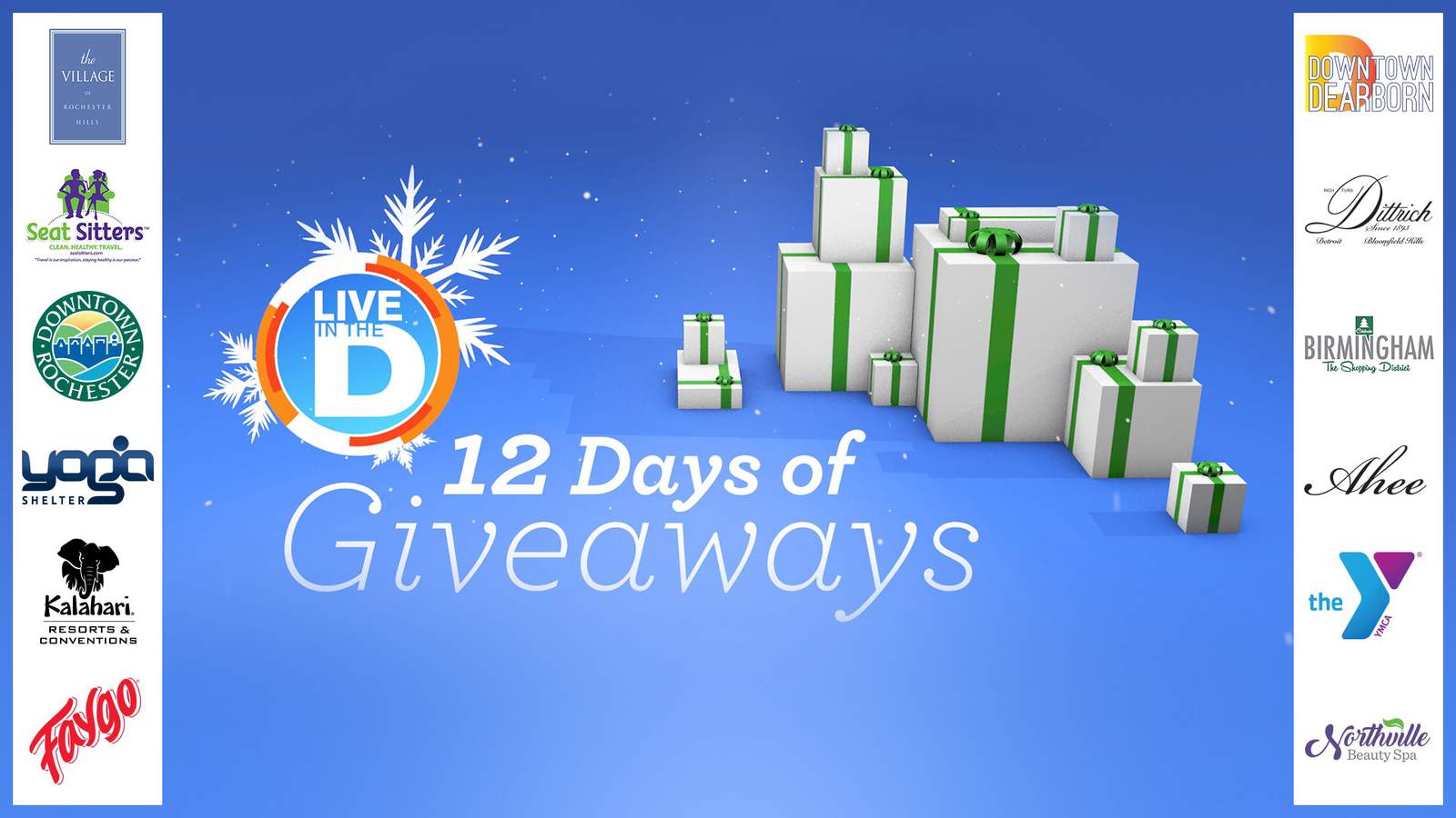 Enter to win Live In The D’s 12 Days of Christmas Giveaway 2019