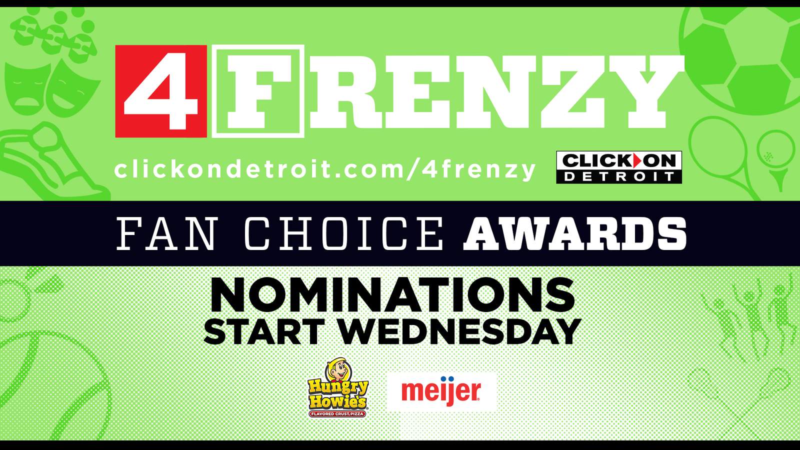 Nominations open tomorrow in 4Frenzy Spring 2021