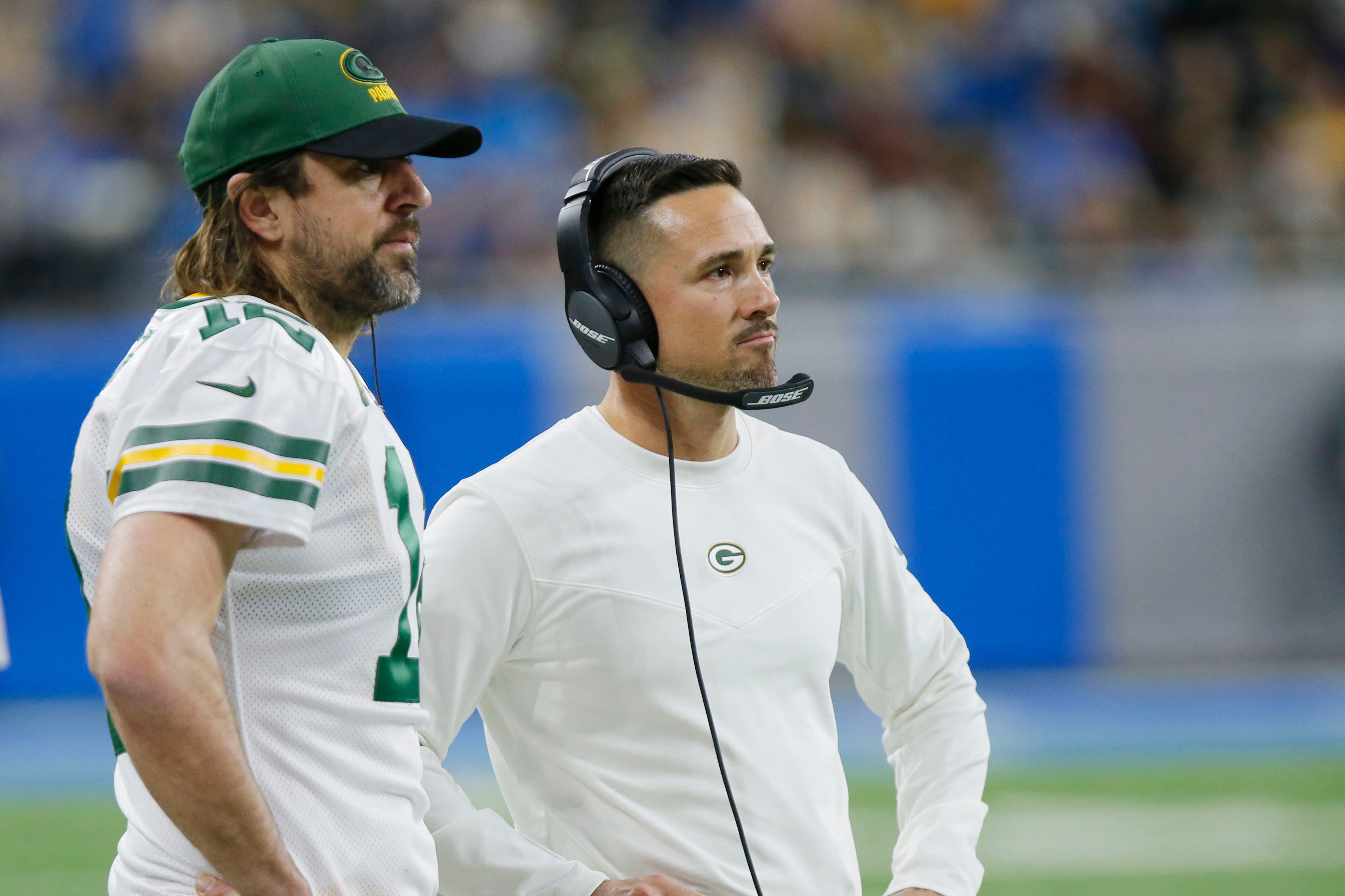 Rodgers fine, sits 2nd half, top seed Packers lose to Lions