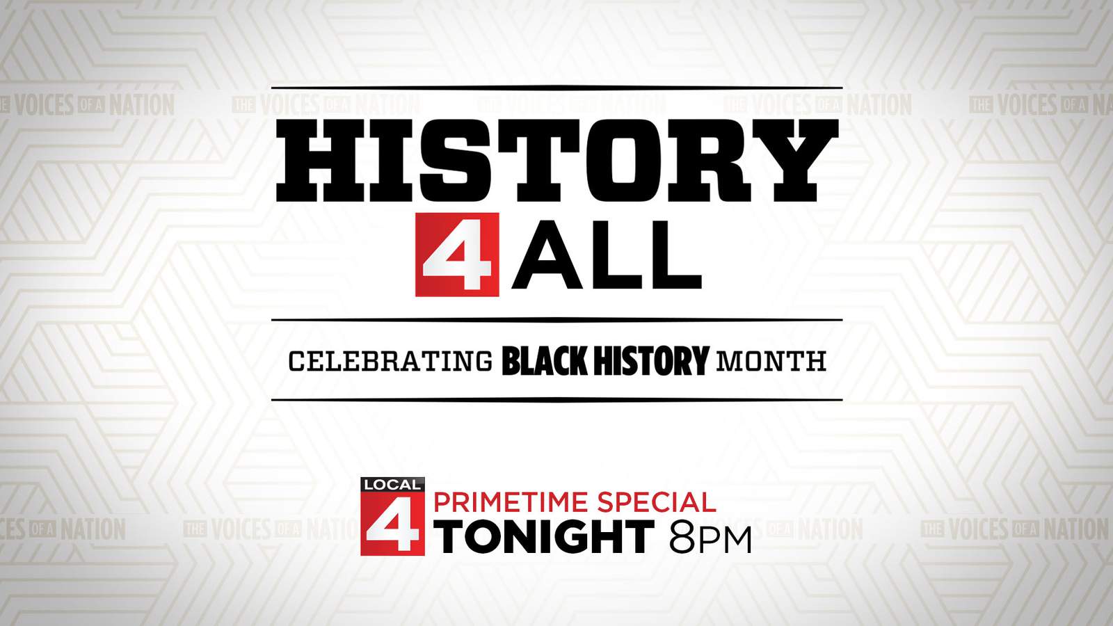 Tonight: Local 4′s ‘History 4 All’ special will spark family conversations