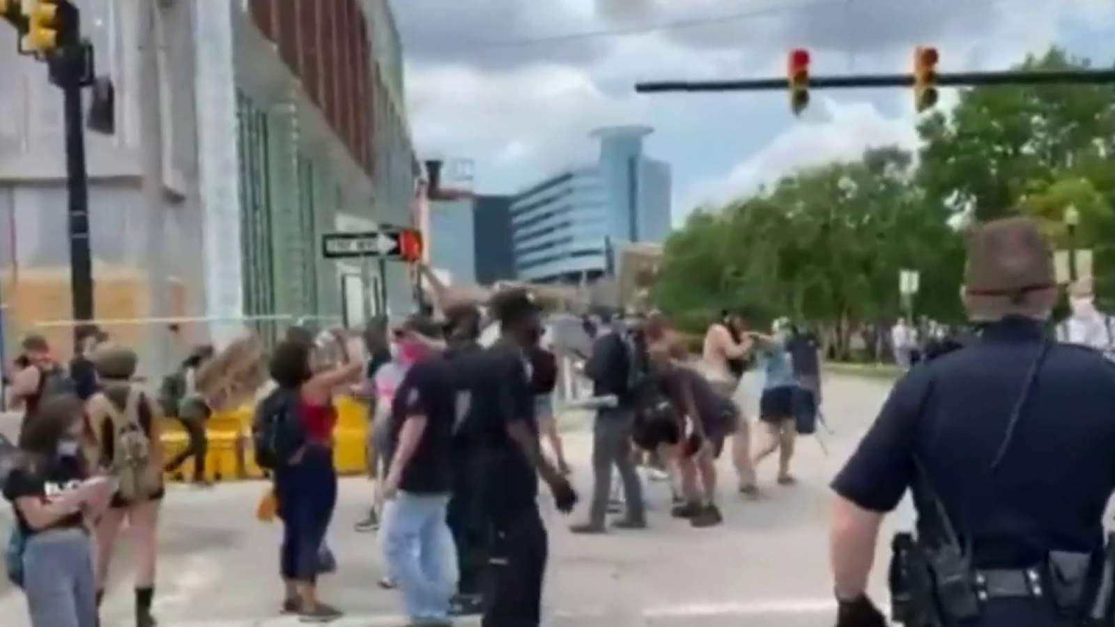 MLive reporter arrested at ‘Proud Boys’ rally in Kalamazoo, posts show