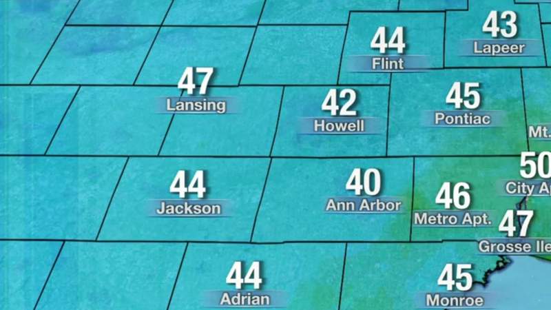 Metro Detroit weather: Chilly Sunday morning, milder afternoon for runners and residents