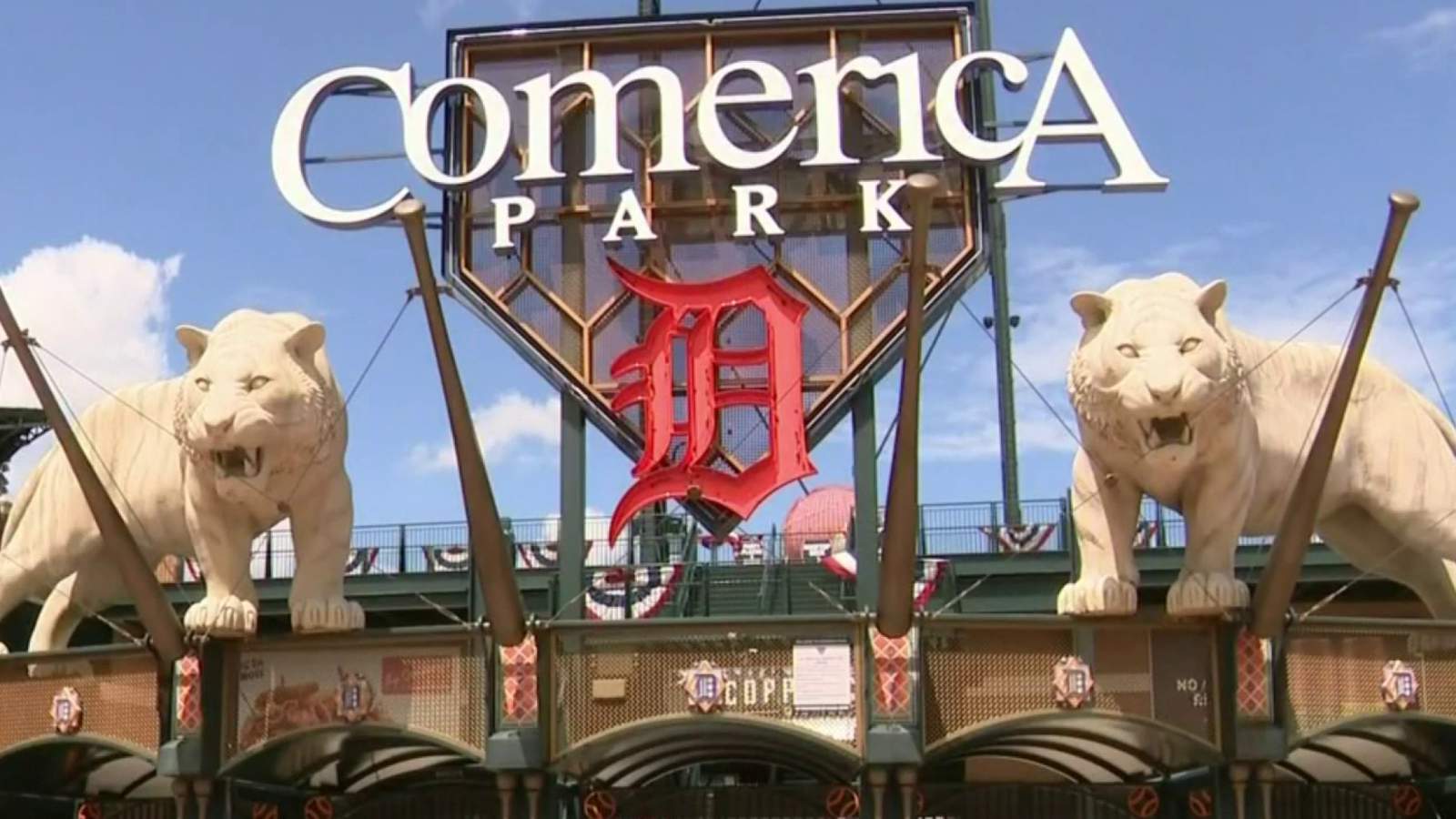 Comerica Park in Detroit ready for Opening Day
