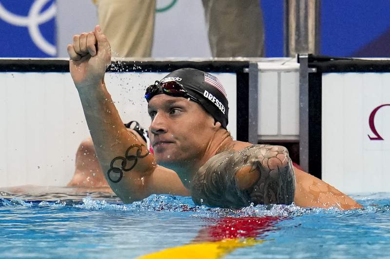 Swimming wraps up with Dressel going for another gold medal