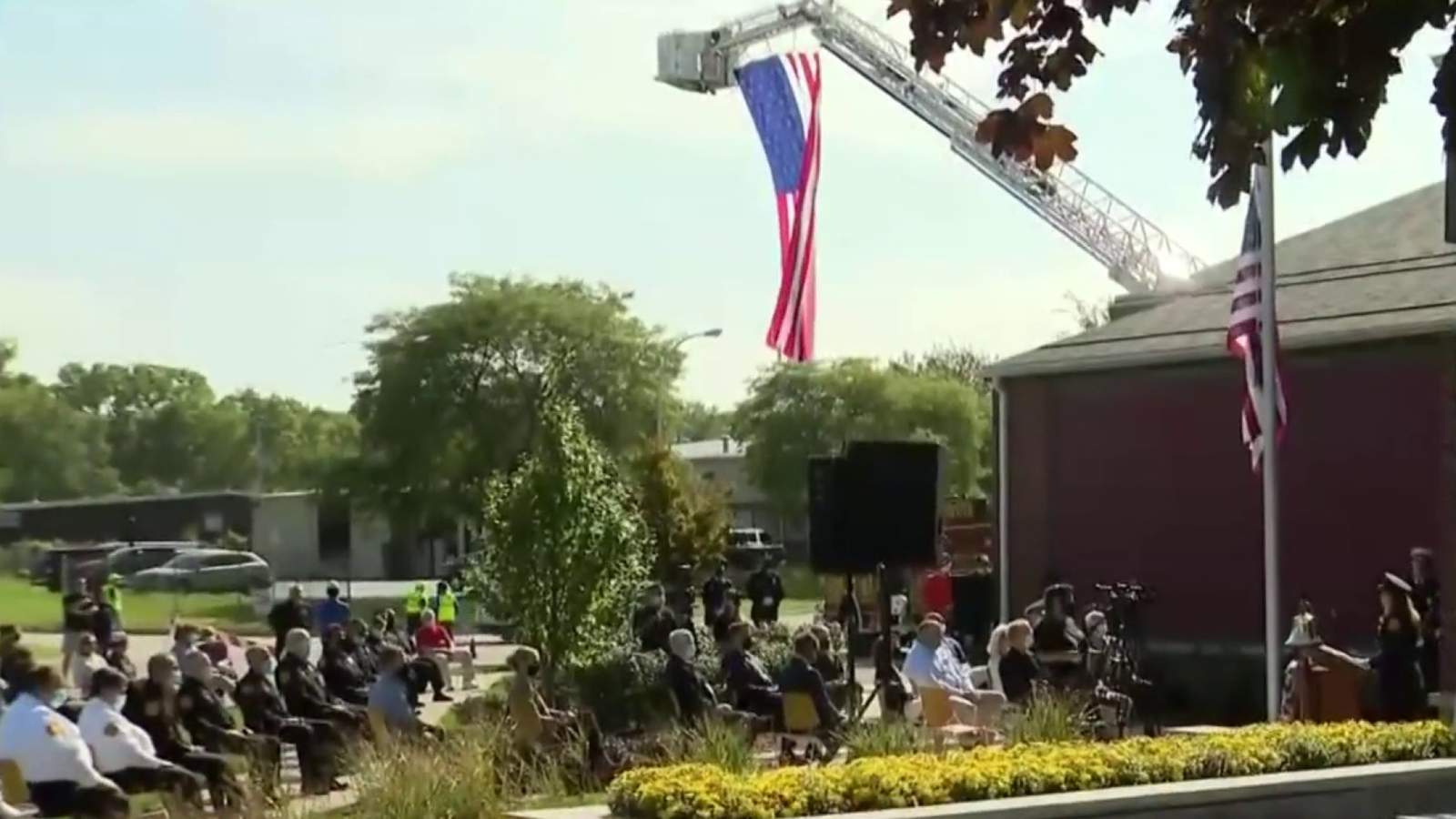 A look at the 9/11 memorial garden in Rochester