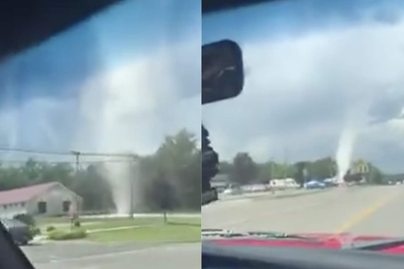 Video shows ‘dust devil’ whirling in Michigan
