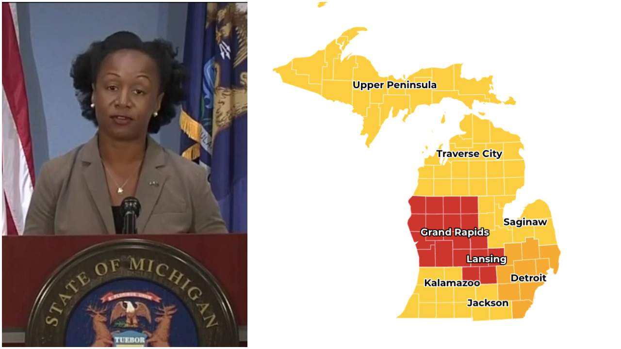 Michigans top medical official explains true severity of states recent COVID-19 spike