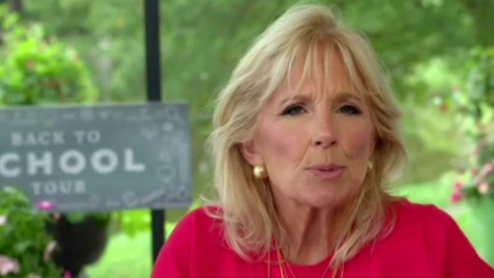 WATCH: Interview with Jill Biden about new normal for schools