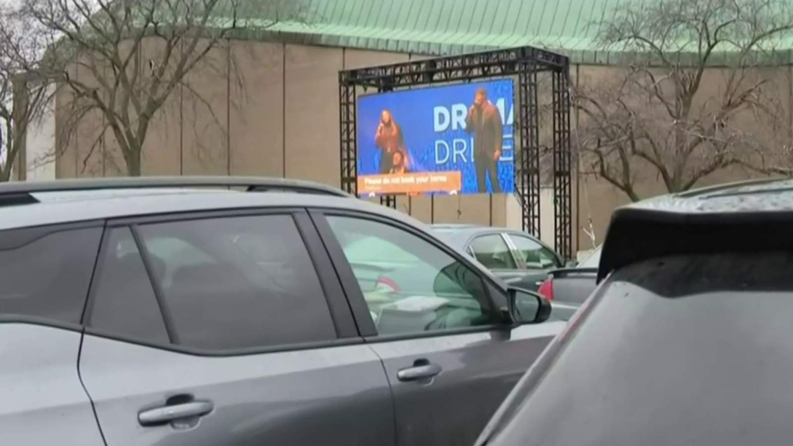 Triumph Church honors Martin Luther King Jr. though drive-in service in Southfield