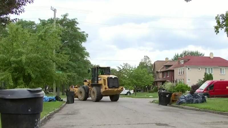 What the city of Detroit is doing to quickly clear streets of storm debris