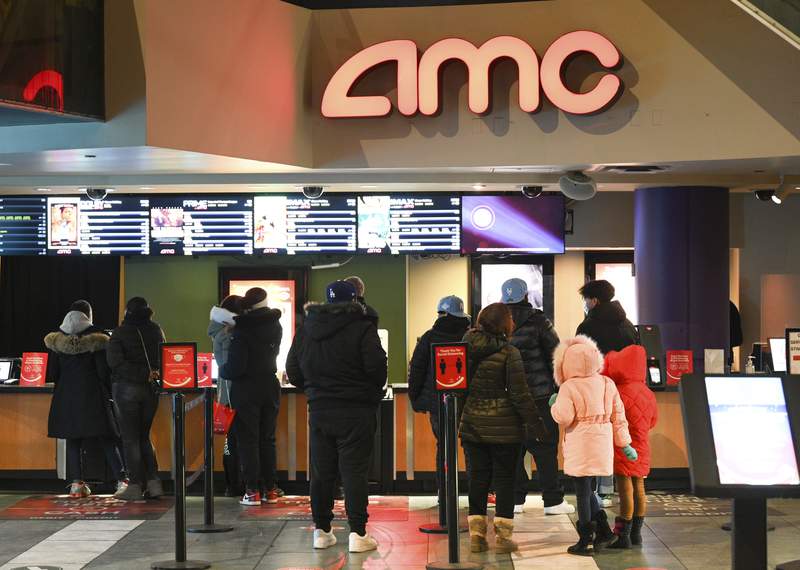 AMC embraces its meme stock status, shares quickly double