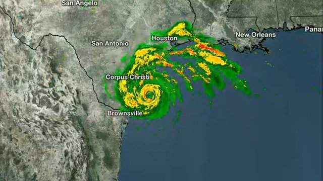 Live Radar Stream Hurricane Harvey Hits Texas