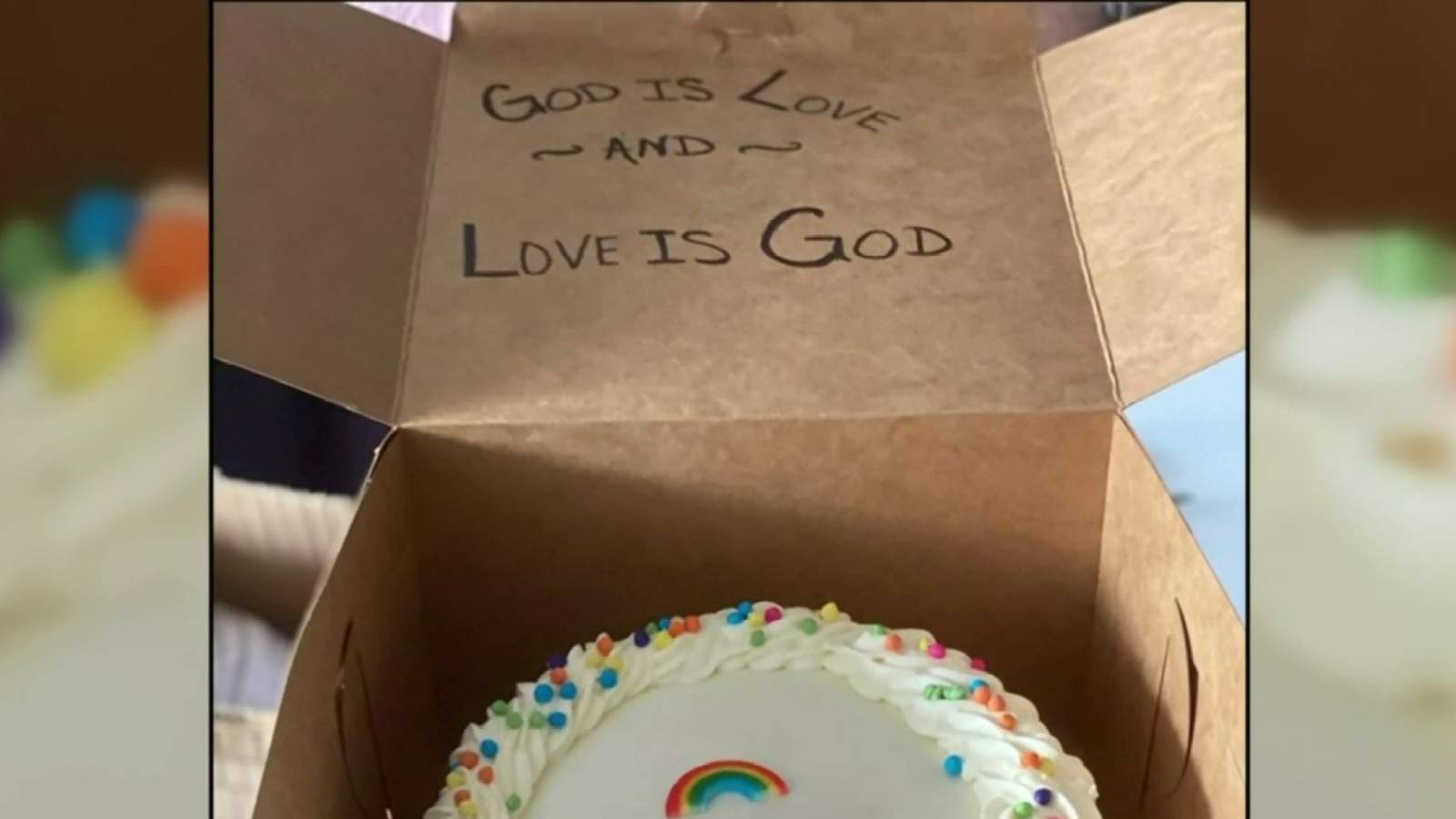 Detroit baker targeted by hate group stays positive