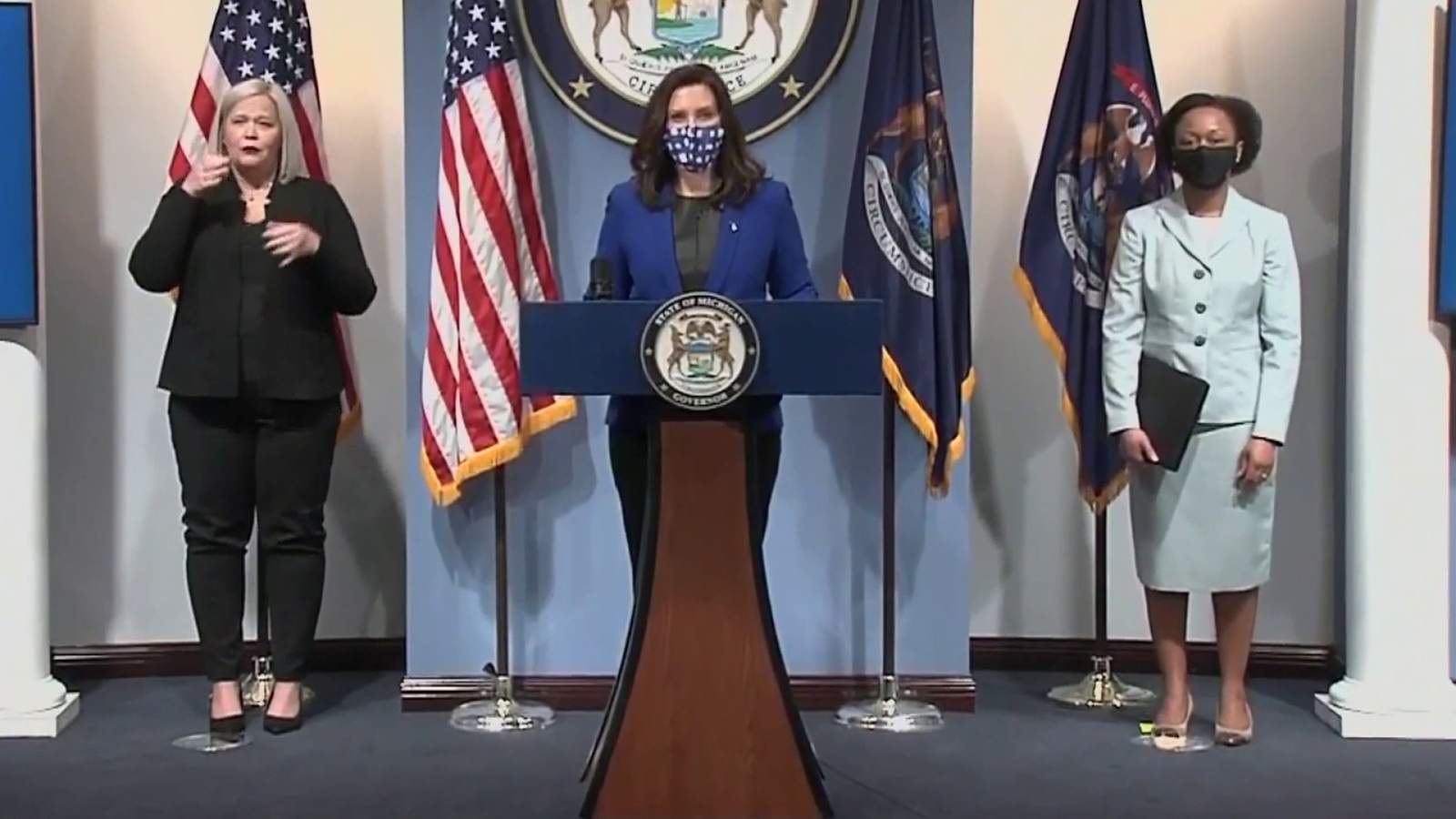 Watch: Gov. Whitmer’s full (March 10, 2021) COVID-19 briefing