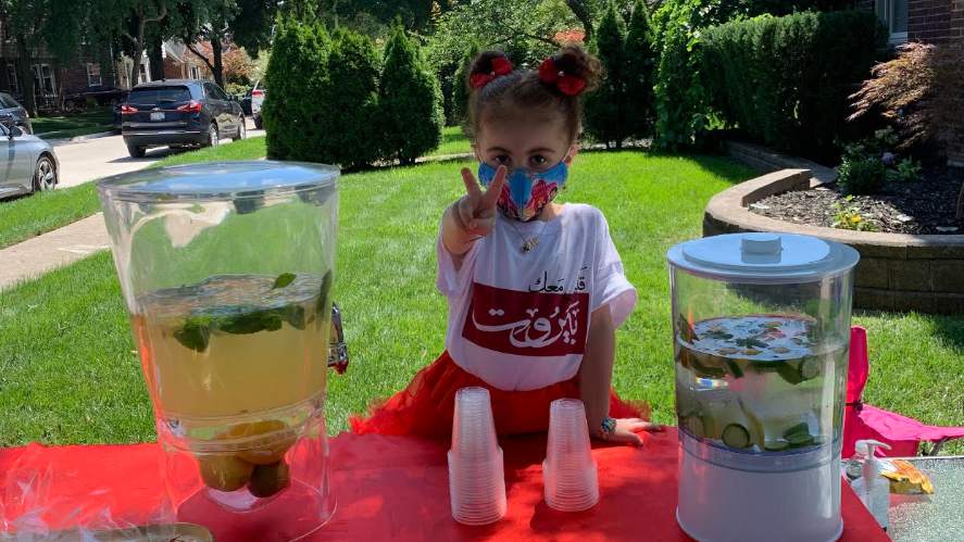 4-year-old’s lemonade stand raises thousands of dollars for Beirut blast victims