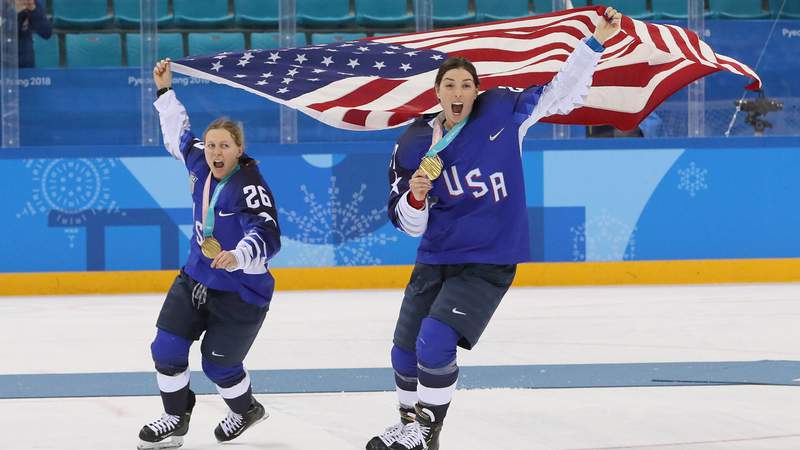 How Team USA's gold from PyeongChang is inspiring the next generation of women's hockey athletes