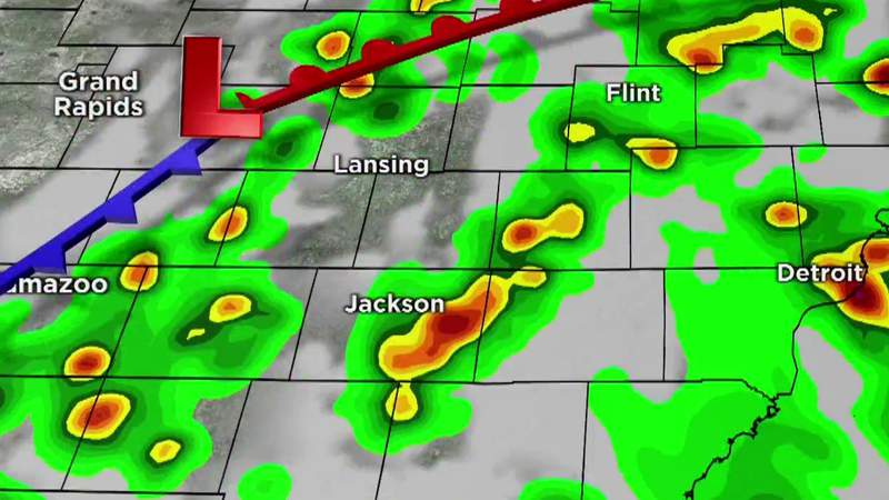Metro Detroit weather: Tracking more humidity, storms