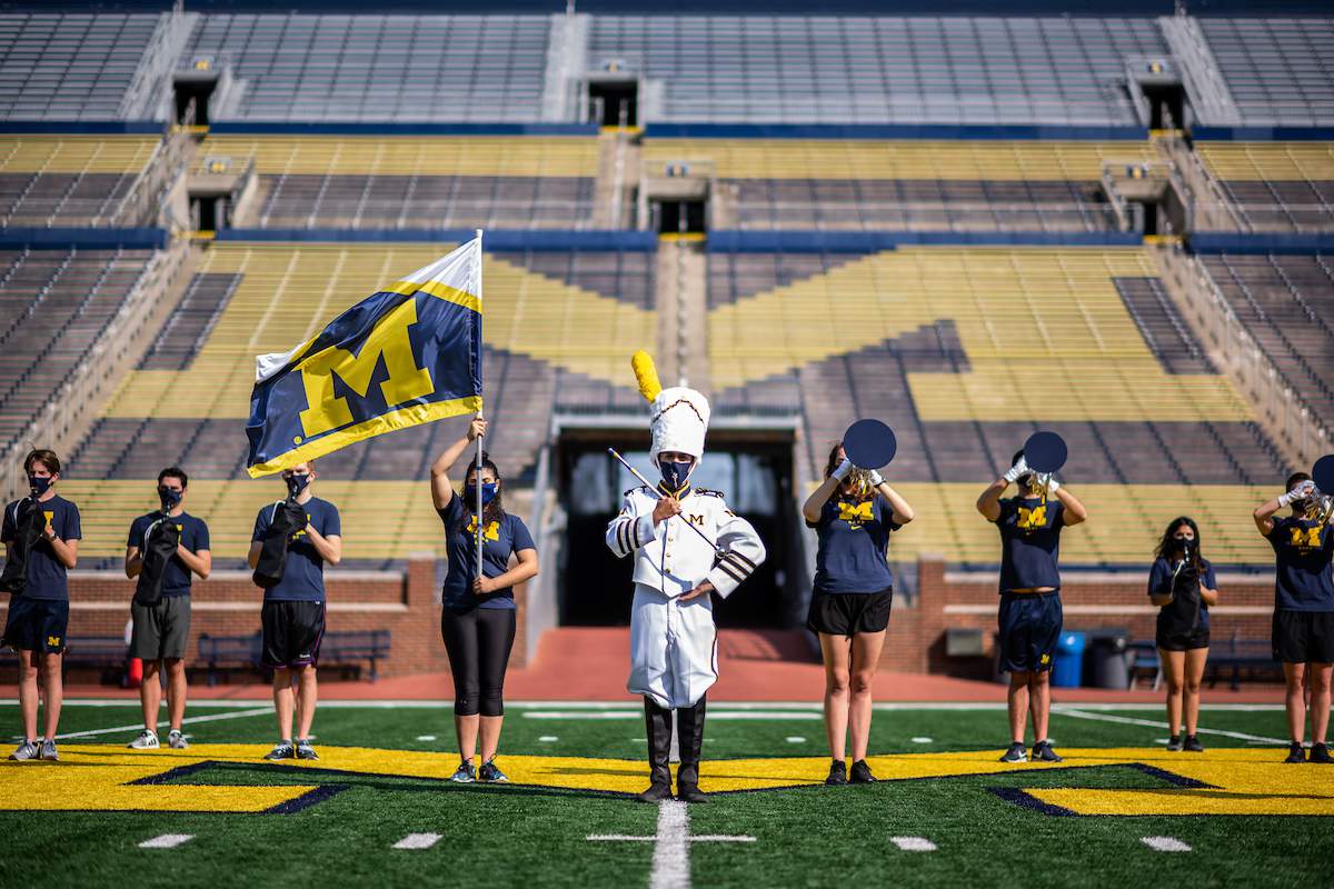 Michigan Marching Band prepares for first-ever digital show
