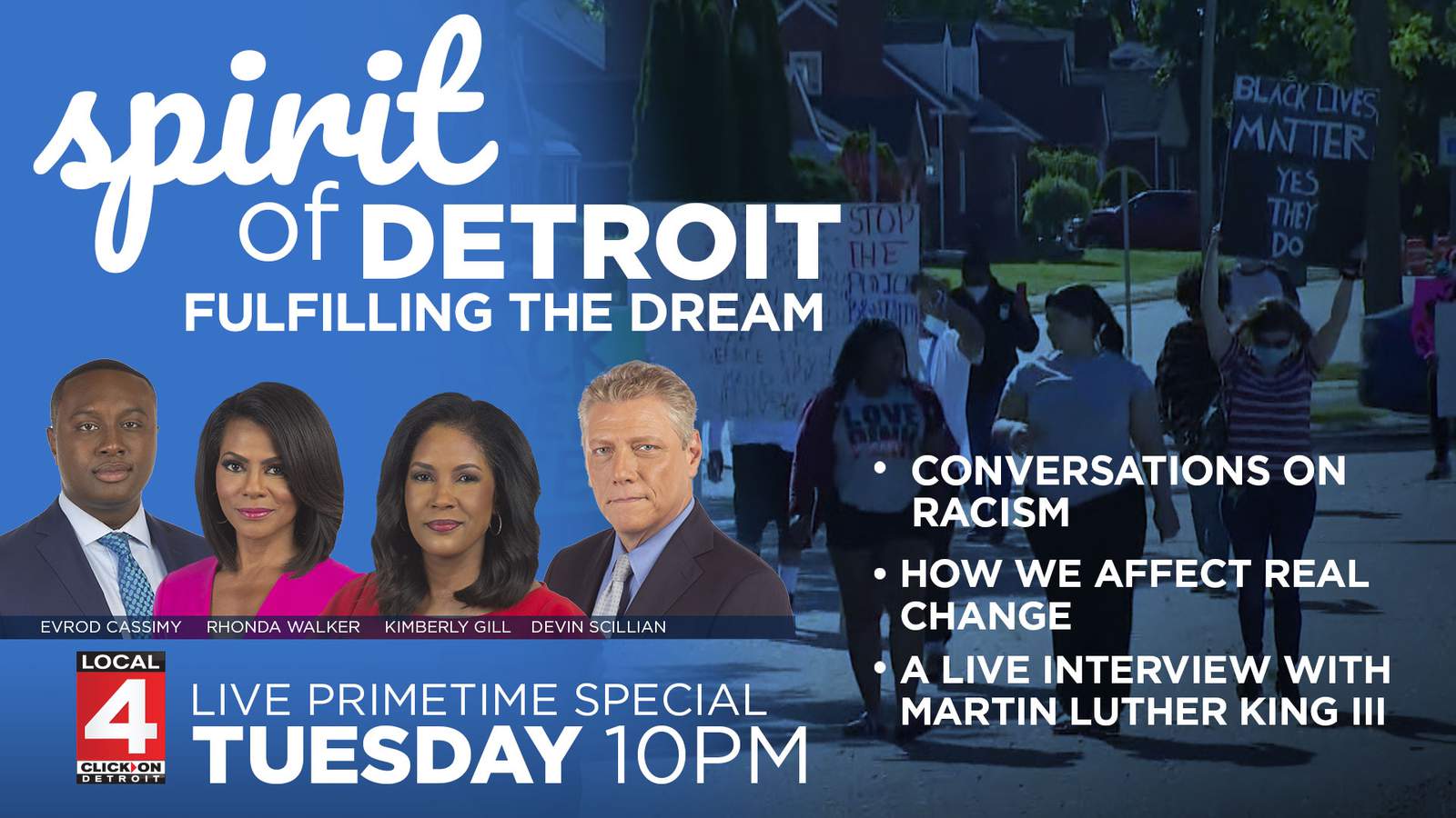 Watch Spirit of Detroit: Fulfilling the Dream Special - LIVE Tuesday