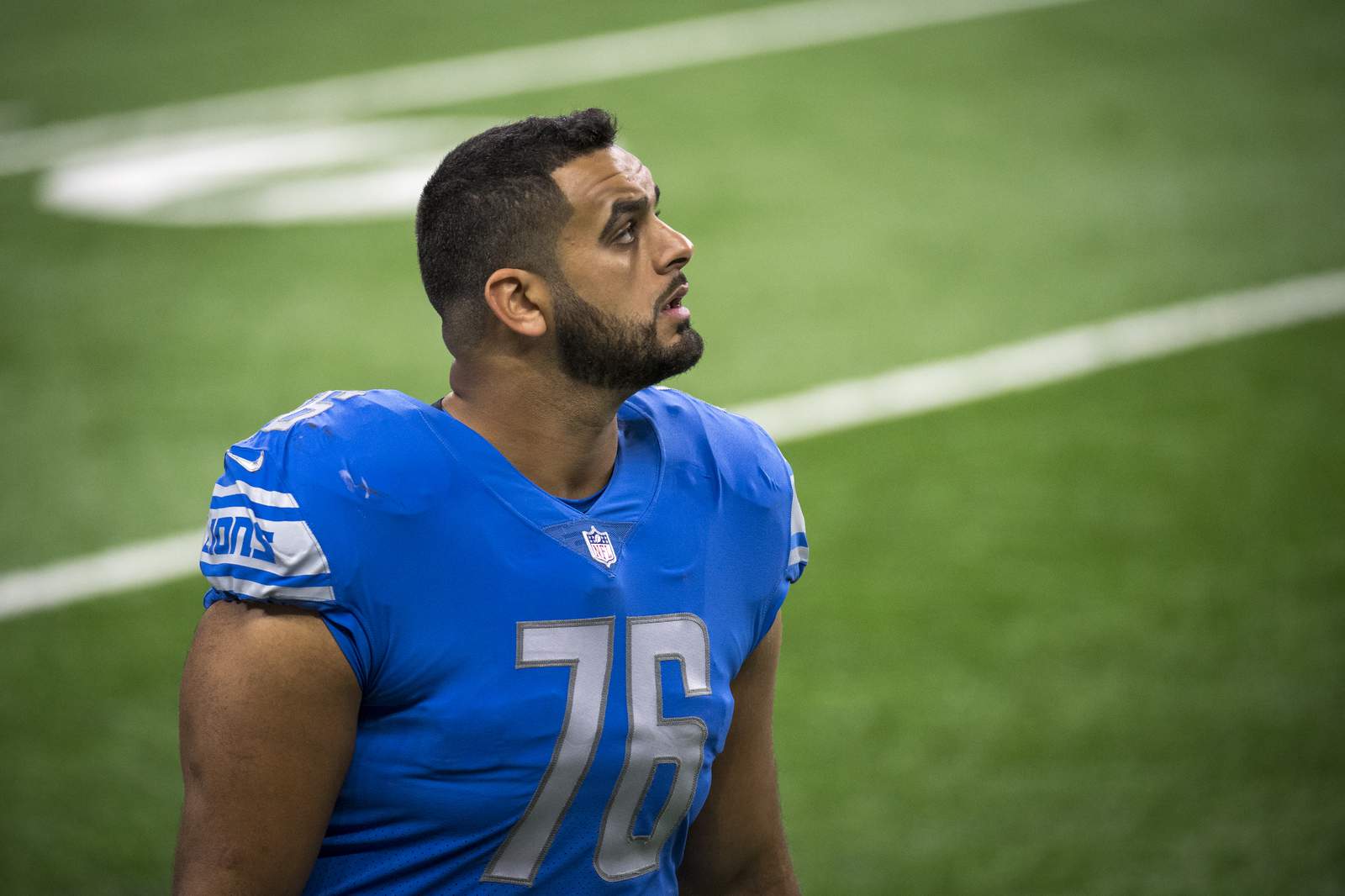 Detroit Lions player looks to shed light on Palestinians' plight