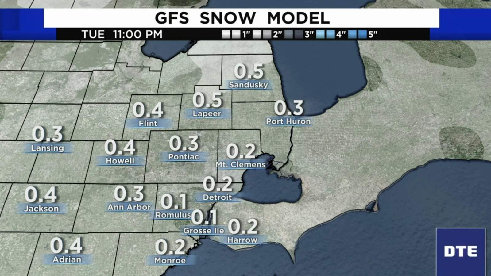 Metro Detroit weather: Round of snow expected Tuesday