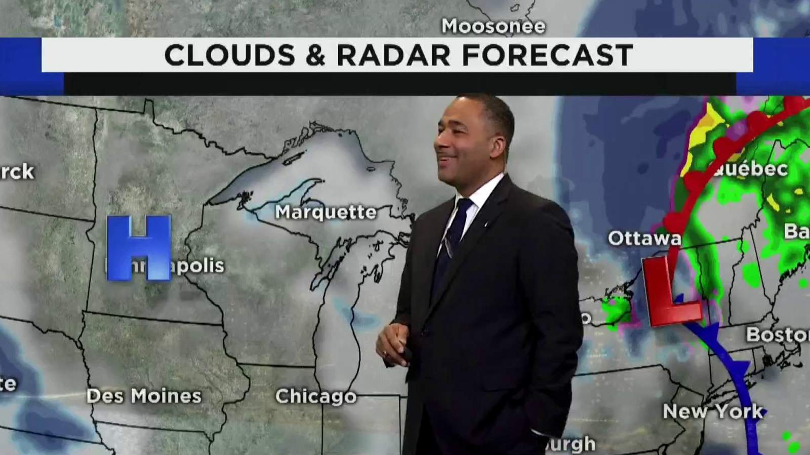 Metro Detroit weather: Mostly cloudy Saturday night with flurries, sprinkles