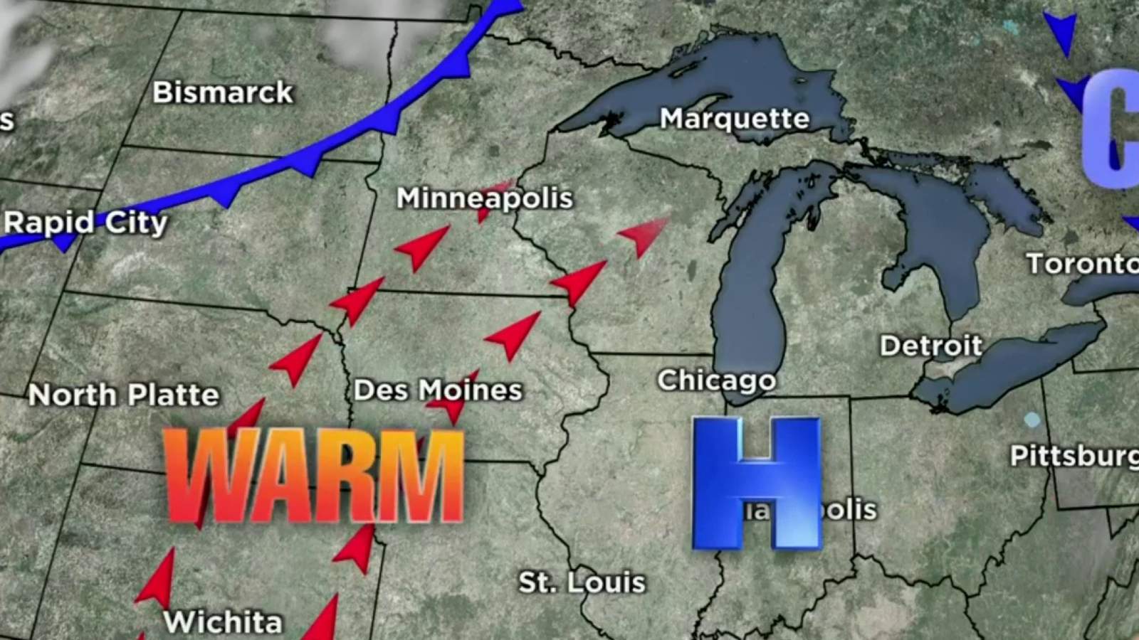 Metro Detroit weather: Warming up for Easter weekend