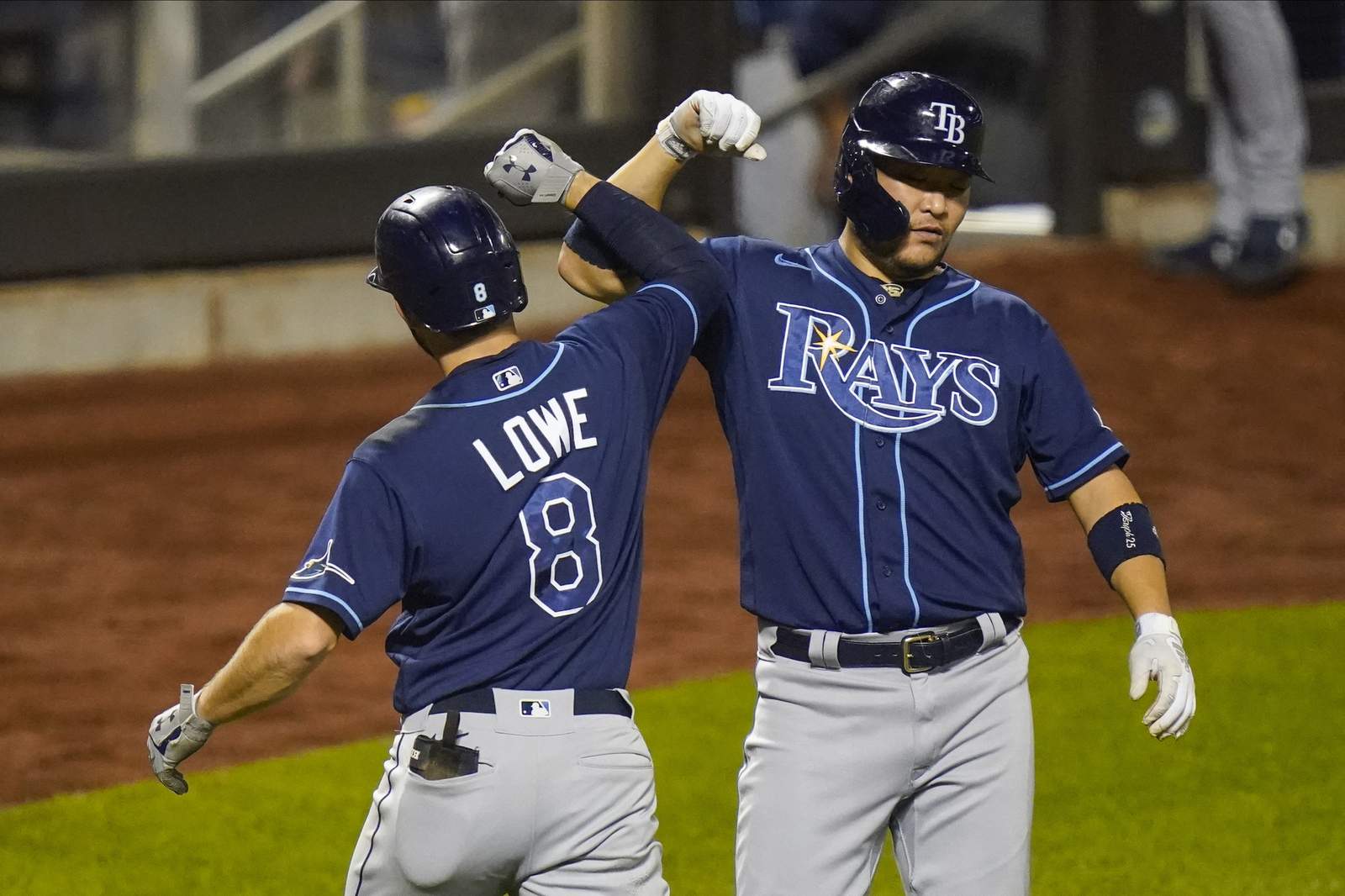 Rays beat Mets 8-5, clinch 1st AL East title in 10 years