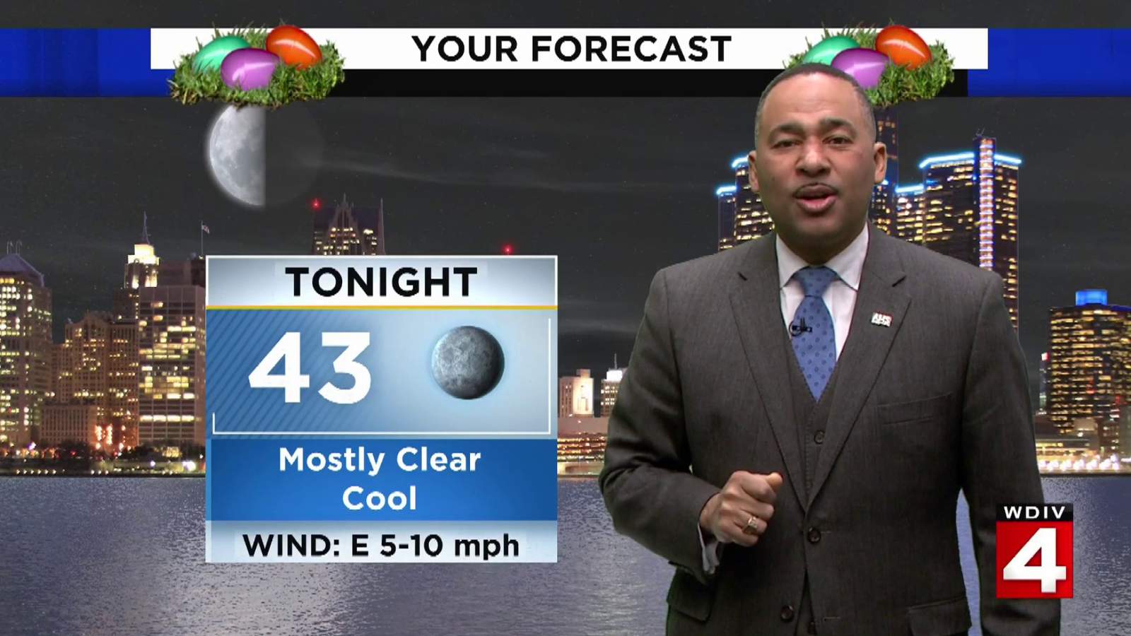 Metro Detroit weather: Warming up Easter Sunday afternoon