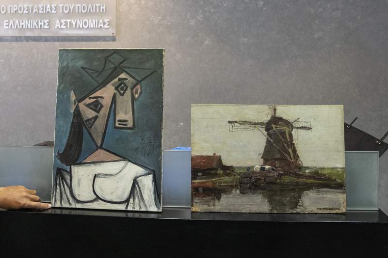 Greek construction worker arrested for Picasso work theft