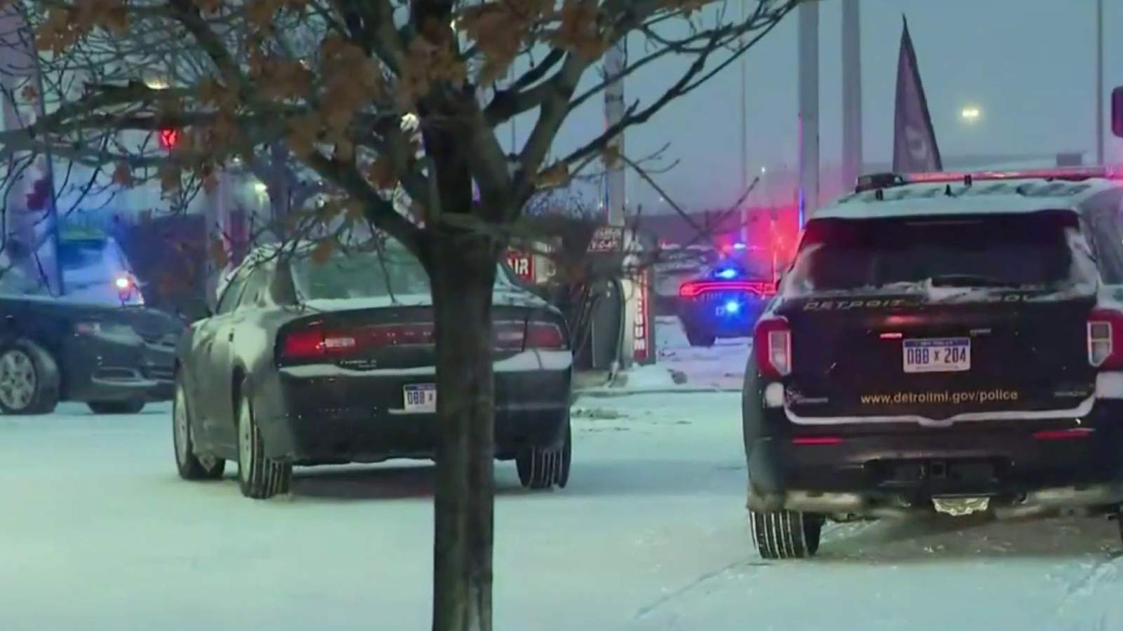 Armed man killed by Detroit police after woman’s murder, police station shooting, DPD says