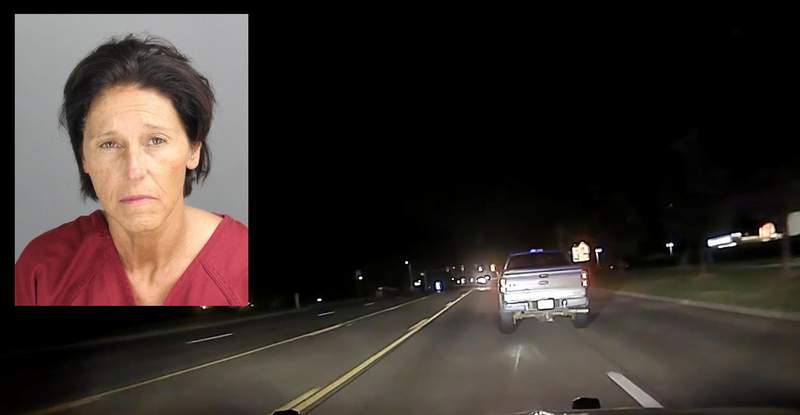 Indiana woman leads police on chase around Oakland County after stealing from car at gas pump