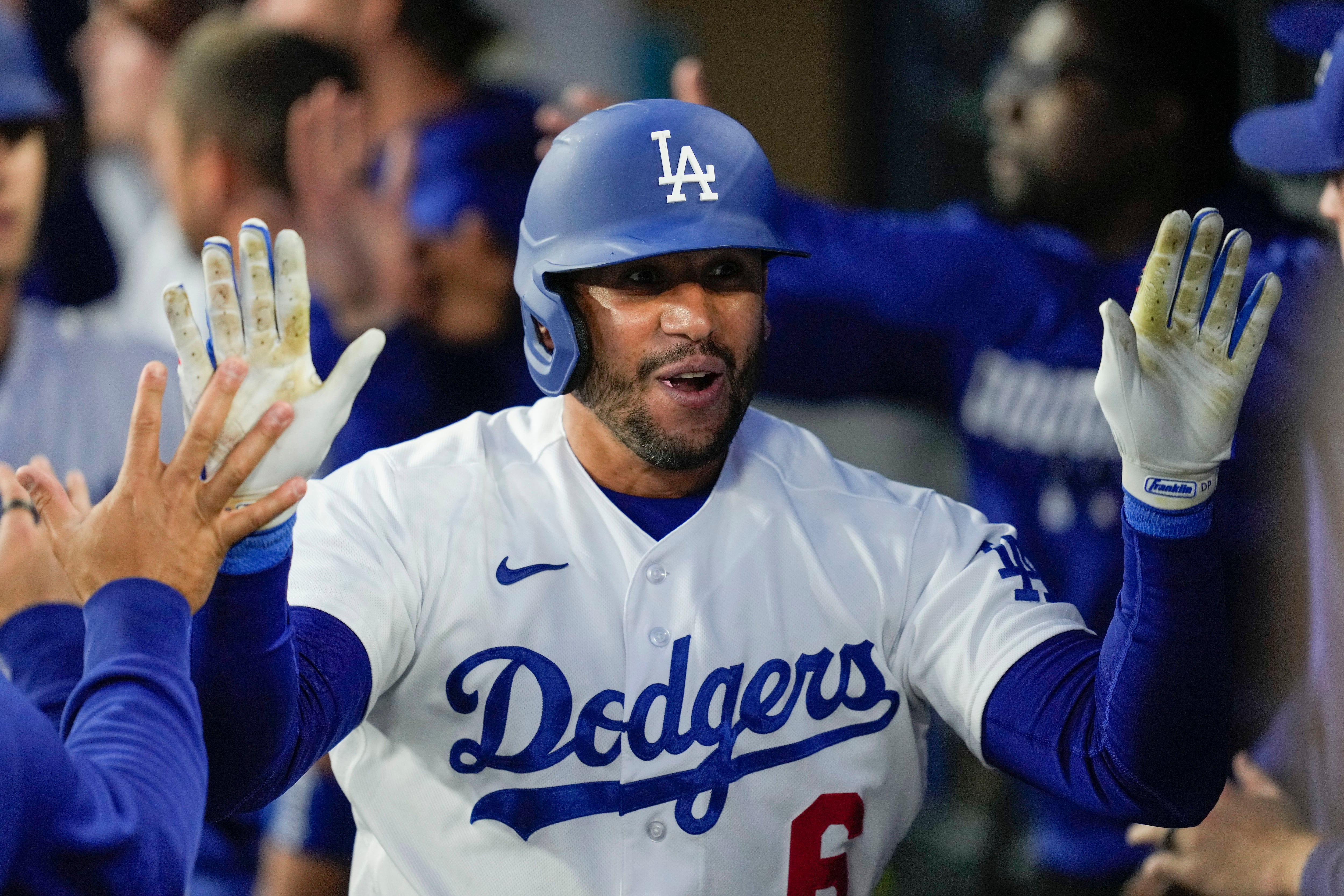 Los Angeles Dodgers on X: The Boys in Blue will be wearing their Los Dodgers  jerseys for Sunday Night Baseball in San Francisco. If you're heading to  Oracle Park, be sure to