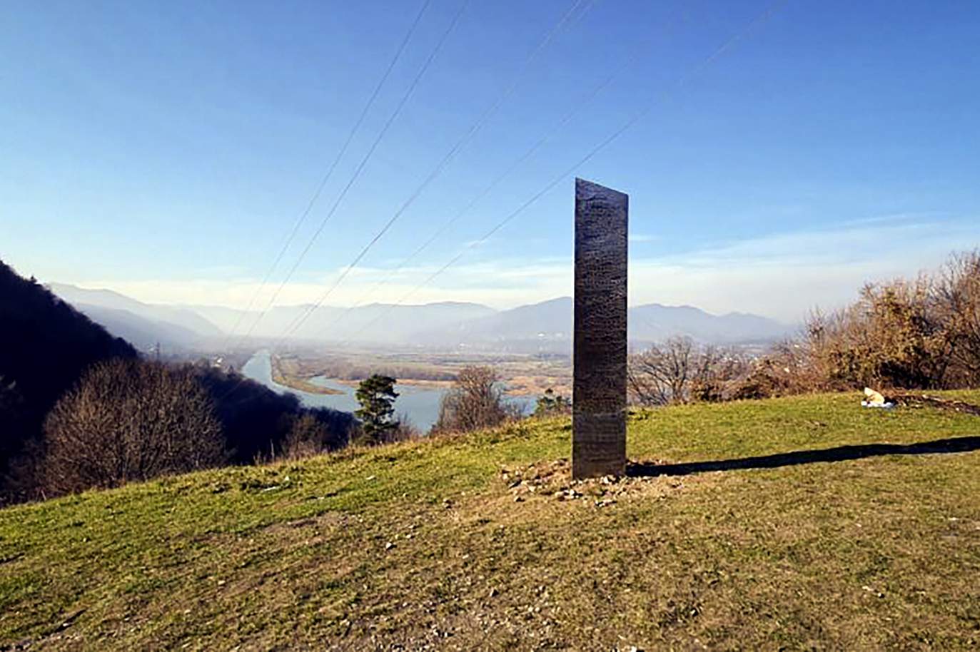 California monolith pops up after finds in Utah, Romania