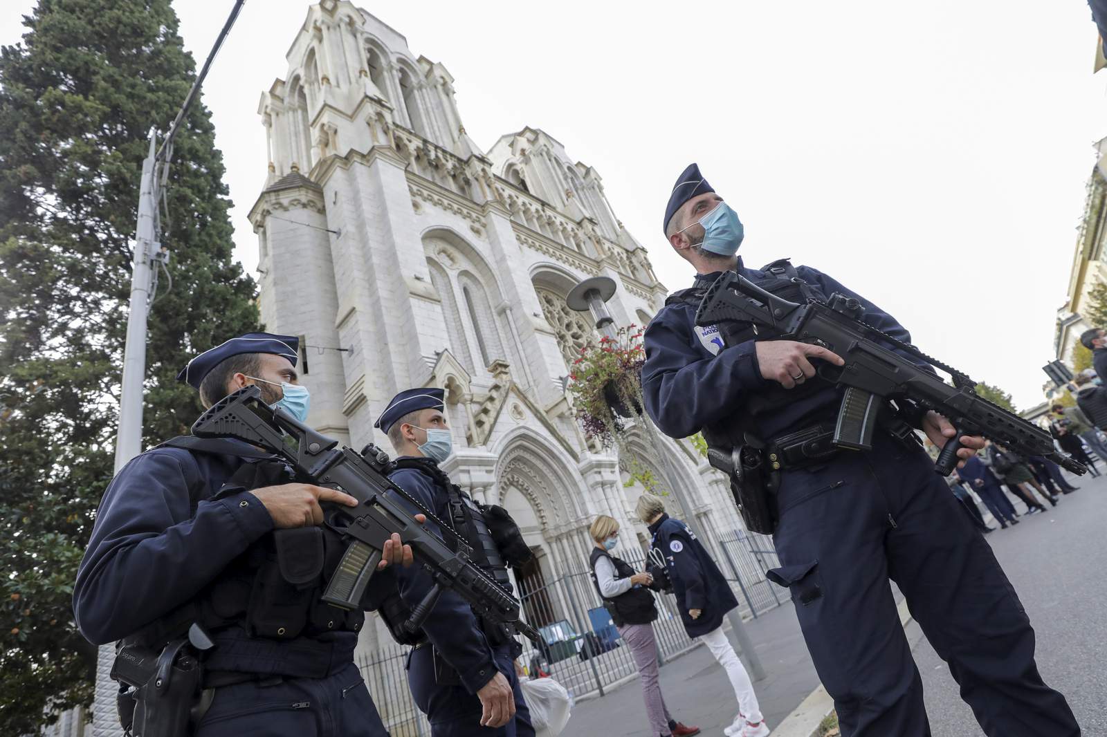 New arrest after France church attack, security tightened