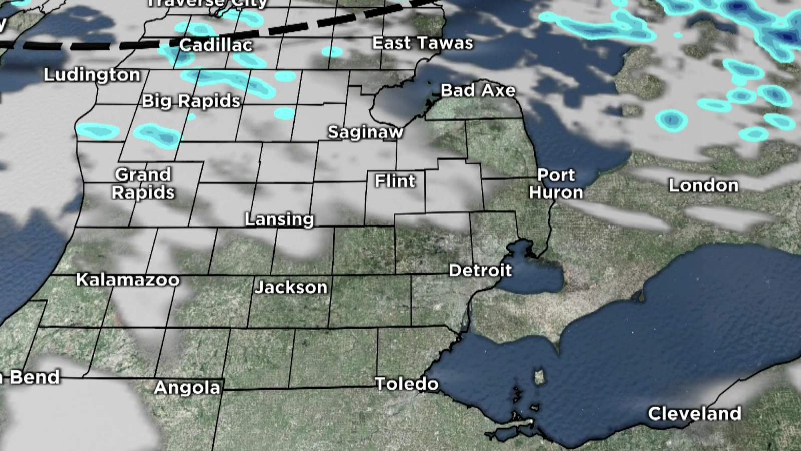 Metro Detroit weather: A day of change with more on the way