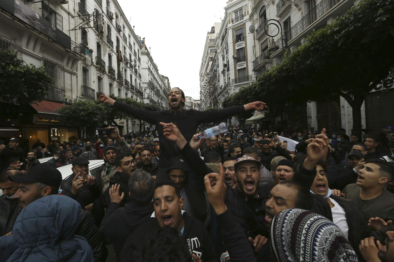 Thousands of Algerian activists mark second year of protest