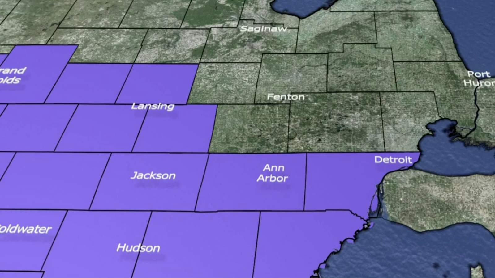 Winter weather advisory in effect for Metro Detroit until 10 p.m.