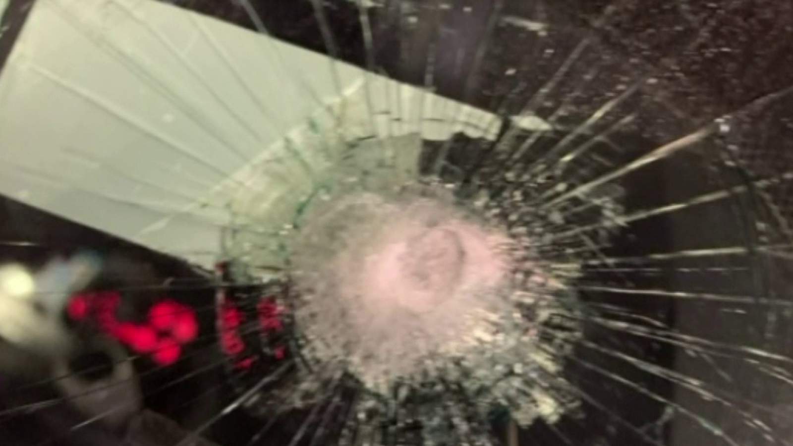Bullet smashes through windshield of Detroit EMS vehicle just before midnight of new year