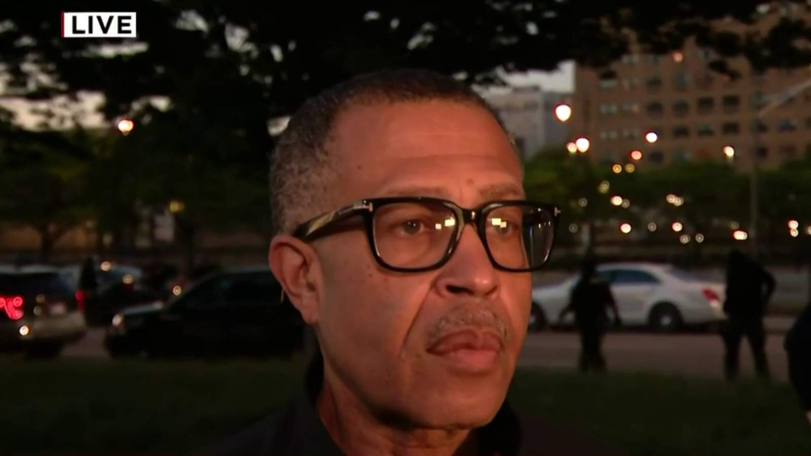 Detroit police chief addresses third night of protests over killing of George Floyd