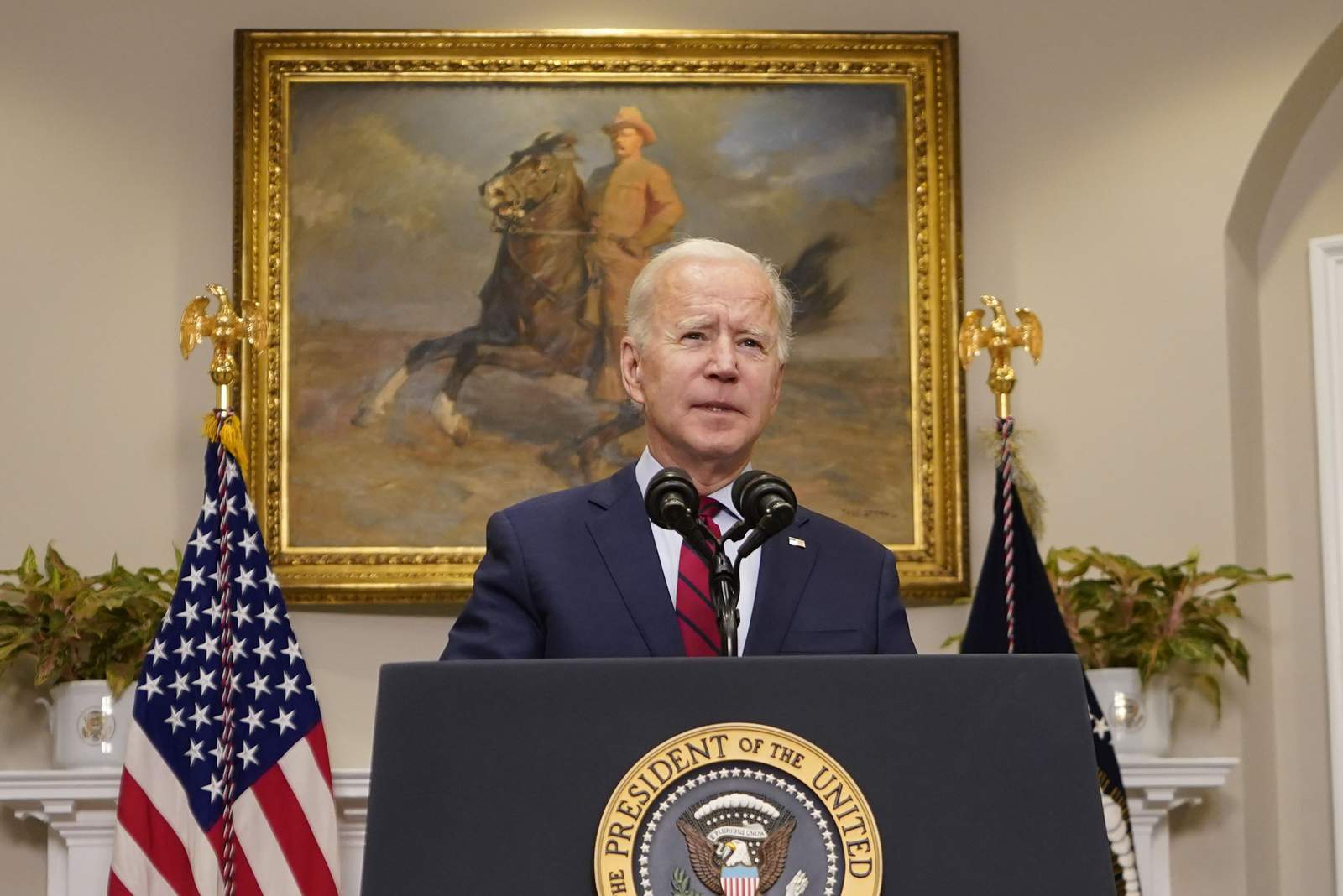 Biden hails House passage of $1.9T virus bill, now to Senate